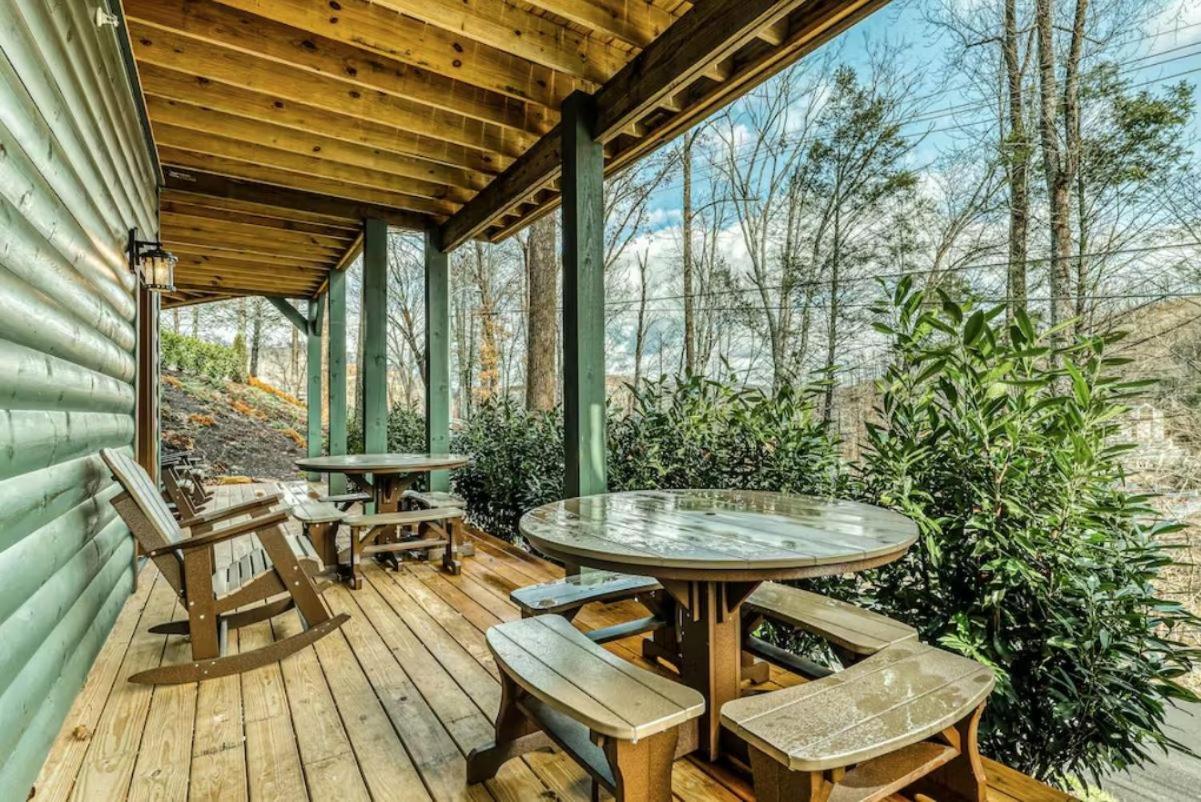 The Great Dogwood Manor By Stony Brook Cabins Gatlinburg Exterior foto